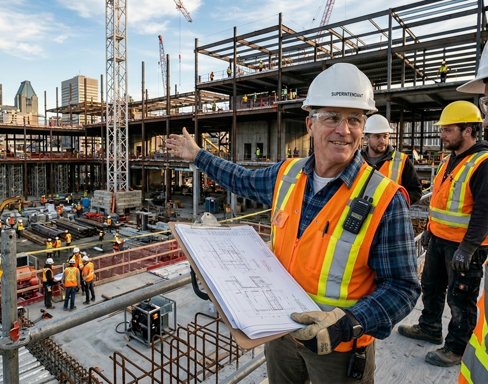 Surveillance de chantiers
